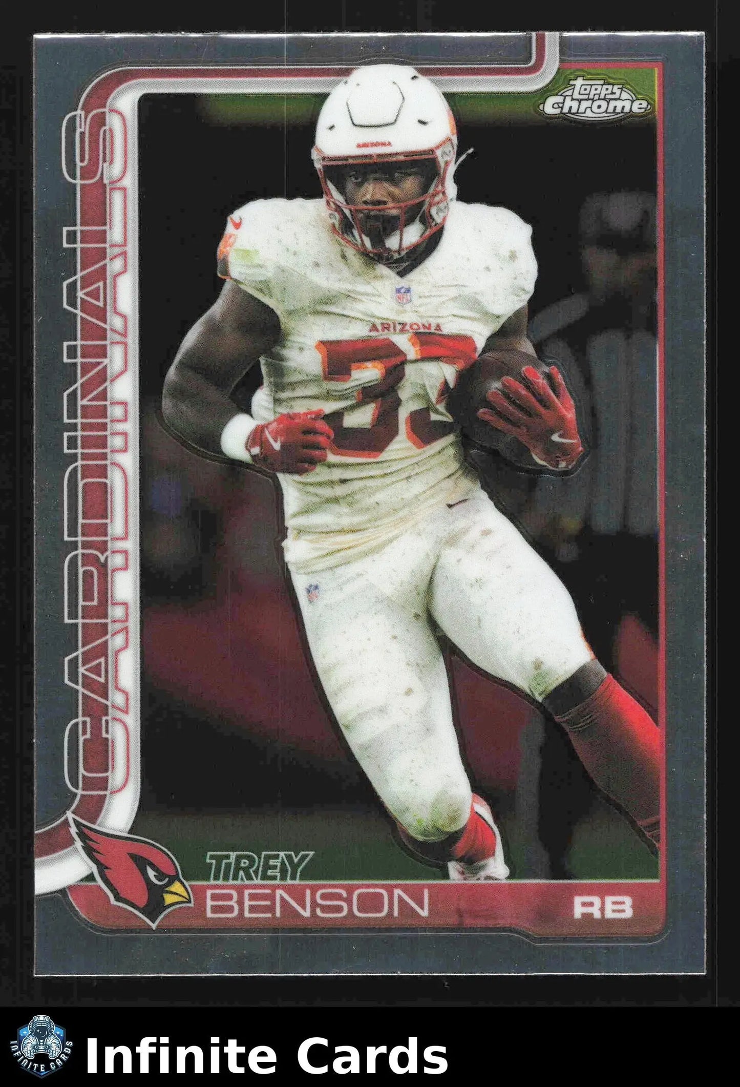 2025 Topps Chrome TREY BENSON #7 Arizona Cardinals - Football Card Single