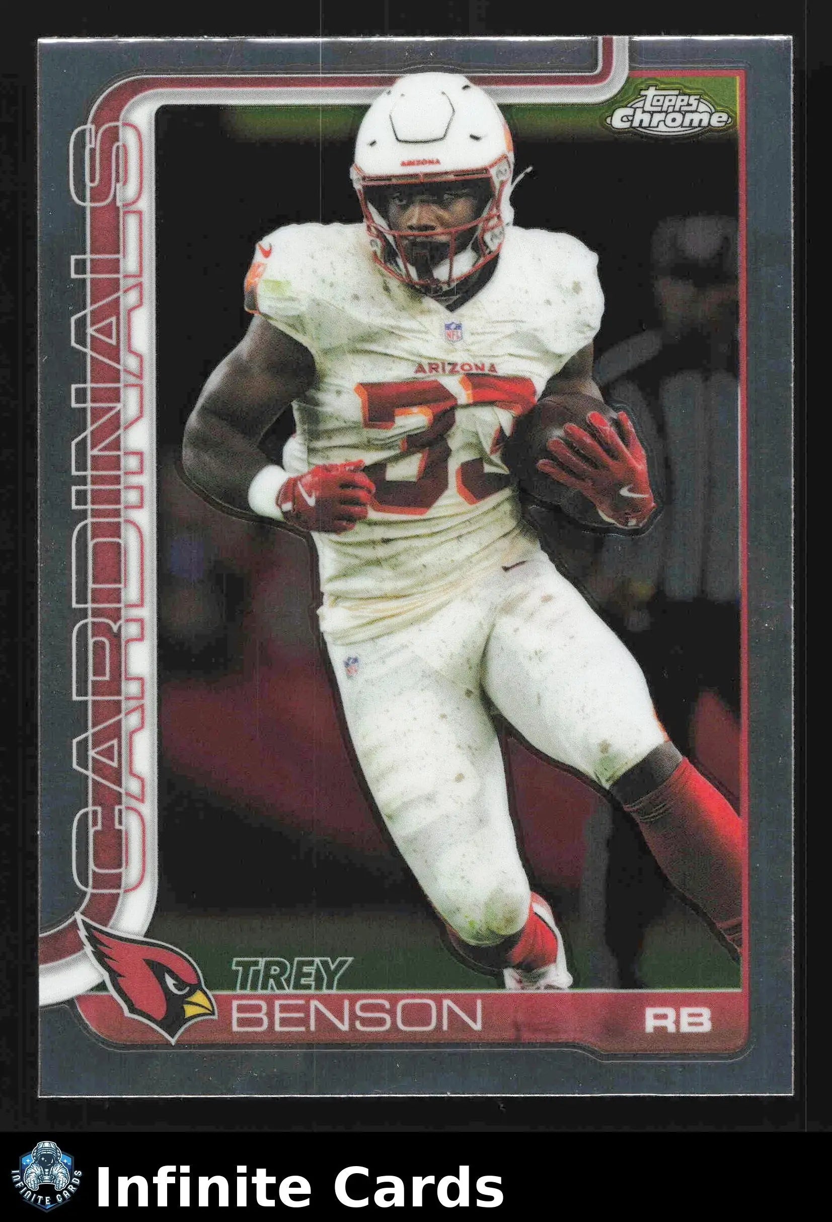 2025 Topps Chrome TREY BENSON #7 Arizona Cardinals - Football Card Single