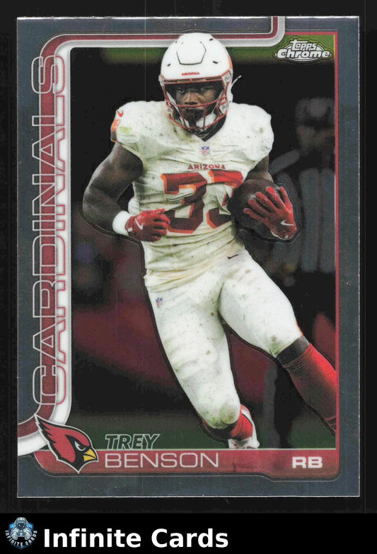 2025 Topps Chrome TREY BENSON #7 Arizona Cardinals - Football Card Single