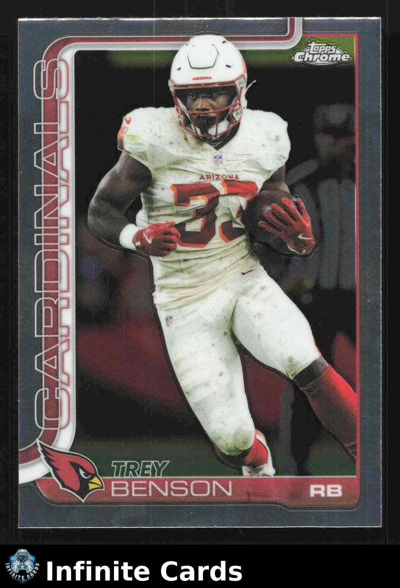 2025 Topps Chrome TREY BENSON #7 Arizona Cardinals - Football Card Single