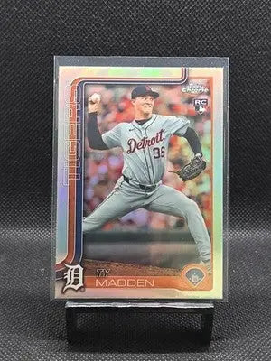 2025 Topps Chrome - Ty Madden #285 Refractor (RC) - Baseball Card Single