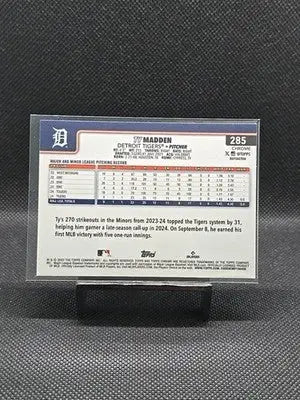 2025 Topps Chrome - Ty Madden #285 Refractor (RC) - Baseball Card Single