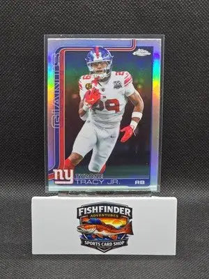 2025 Topps Chrome - Tyrone Tracy Jr. #228 Refractor - Football Card Single