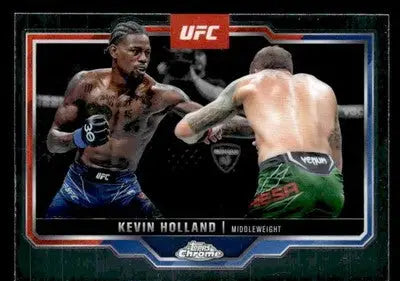 2025 Topps Chrome UFC #110 Kevin Holland - UFC/MMA Card Single