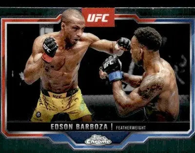 2025 Topps Chrome UFC #117 Edson Barboza - UFC/MMA Card Single