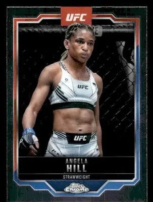 2025 Topps Chrome UFC #124 Angela Hill - UFC/MMA Card Single
