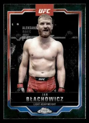 2025 Topps Chrome UFC #129 Jan Błachowicz - UFC/MMA Card Single
