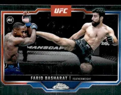 2025 Topps Chrome UFC #132 Farid Basharat - UFC/MMA Card Single