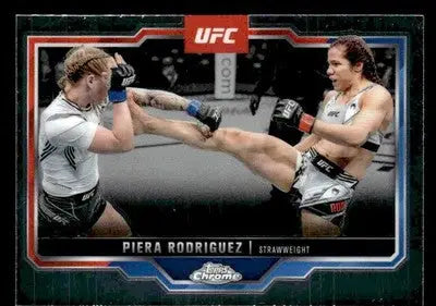 2025 Topps Chrome UFC #135 Piera Rodriguez - UFC/MMA Card Single