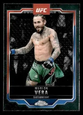 2025 Topps Chrome UFC #151 Marlon Vera - UFC/MMA Card Single