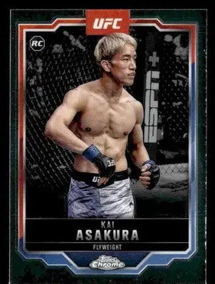 2025 Topps Chrome UFC #161 Kai Asakura - UFC/MMA Card Single
