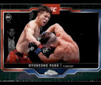 2025 Topps Chrome UFC #169 Hyunsung Park - UFC/MMA Card Single