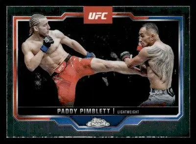 2025 Topps Chrome UFC #177 Paddy Pimblett - UFC/MMA Card Single