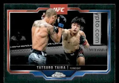2025 Topps Chrome UFC #190 Tatsuro Taira - UFC/MMA Card Single