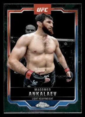 2025 Topps Chrome UFC #21 Magomed Ankalaev - UFC/MMA Card Single