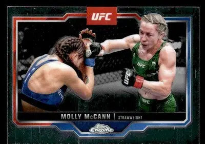 2025 Topps Chrome UFC #29 Molly McCann - UFC/MMA Card Single