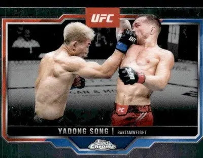 2025 Topps Chrome UFC #38 Yadong Song - UFC/MMA Card Single