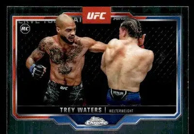 2025 Topps Chrome UFC #48 Trey Waters - UFC/MMA Card Single