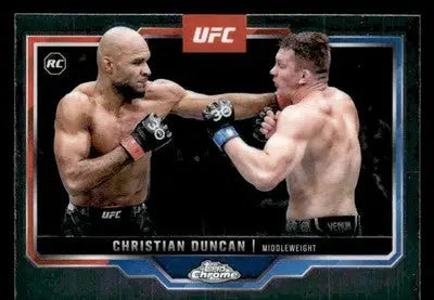 2025 Topps Chrome UFC #51 Christian Duncan - UFC/MMA Card Single
