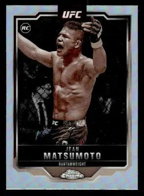 2025 Topps Chrome UFC #52 Jean Matsumoto Refractor - UFC/MMA Card Single