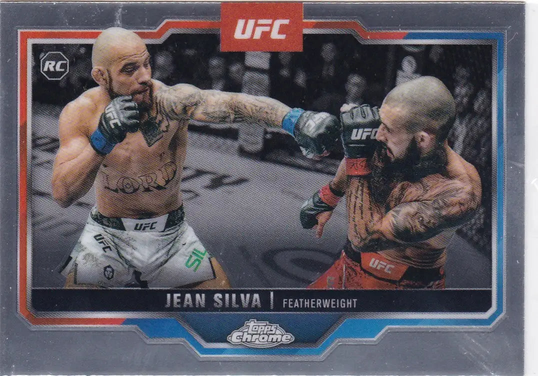 2025 Topps Chrome UFC #56 Jean Silva RC - UFC/MMA Card Single