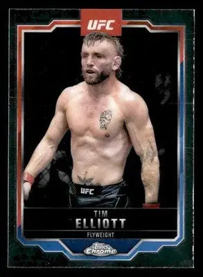 2025 Topps Chrome UFC #57 Tim Elliott - UFC/MMA Card Single