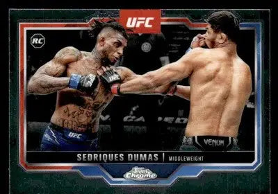 2025 Topps Chrome UFC #6 Sedriques Dumas - UFC/MMA Card Single