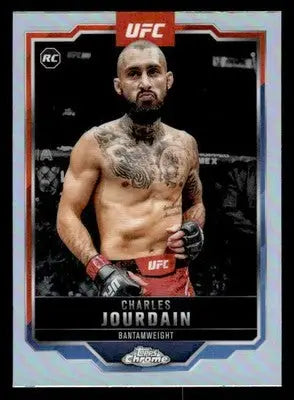 2025 Topps Chrome UFC #67 Charles Jourdain Refractor - UFC/MMA Card Single