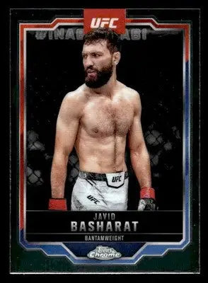 2025 Topps Chrome UFC #68 Javid Basharat - UFC/MMA Card Single