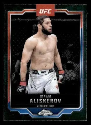 2025 Topps Chrome UFC #86 Ikram Aliskerov - UFC/MMA Card Single