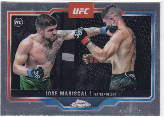 2025 Topps Chrome UFC #88 Jose Mariscal RC - UFC/MMA Card Single