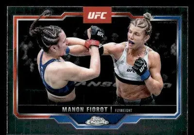 2025 Topps Chrome UFC #92 Manon Fiorot - UFC/MMA Card Single
