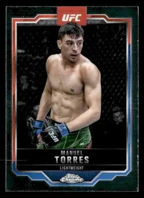 2025 Topps Chrome UFC #96 Manuel Torres - UFC/MMA Card Single