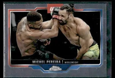 2025 Topps Chrome UFC Michel Pereira #160 UFC