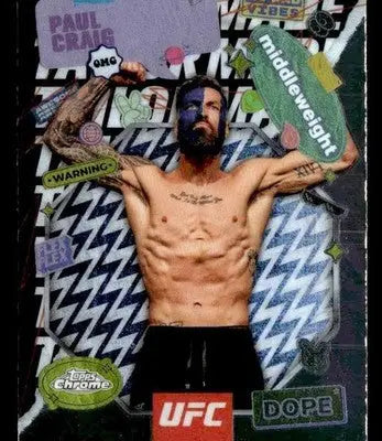 2025 Topps Chrome UFC #TRM-6 Paul Craig Tailor Made
