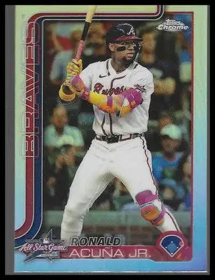 2025 Topps Chrome Update #ASGC-15 Ronald Acuña Jr. 2025 All-Star Game