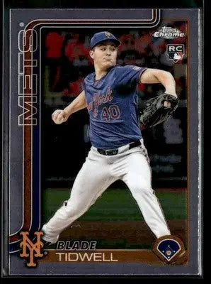 2025 Topps Chrome Update Blade Tidwell #USC14 RC New York Mets