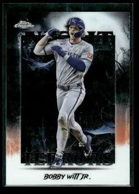 2025 Topps Chrome Update Bobby Witt Jr. #NT-4 Night Terrors Kansas City Royals
