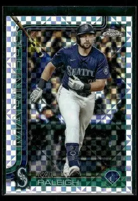 2025 Topps Chrome Update Cal Raleigh #USC45b X-Fractors Seattle Mariners