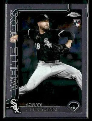 2025 Topps Chrome Update Caleb Freeman #USC124 RC Chicago White Sox