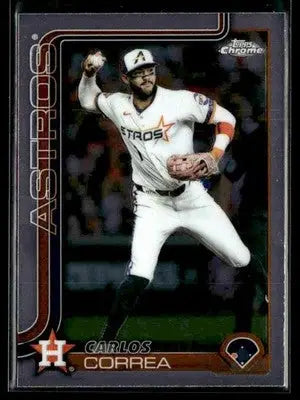 2025 Topps Chrome Update Carlos Correa #USC164 Houston Astros