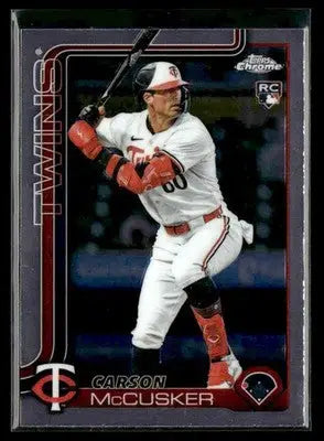 2025 Topps Chrome Update Carson McCusker #USC155 RC Minnesota Twins