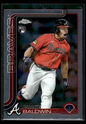 2025 Topps Chrome Update Drake Baldwin #USC96 RC Atlanta Braves