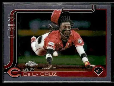 2025 Topps Chrome Update Elly De La Cruz #USC189 Cincinnati Reds