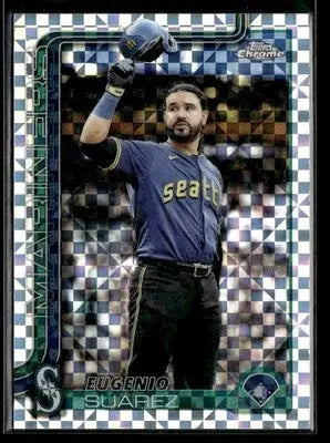 2025 Topps Chrome Update Eugenio Suárez #USC125 X-Fractors Seattle Mariners
