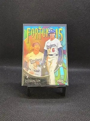 2025 Topps Chrome Update Fortune 15 Hyeseong Kim