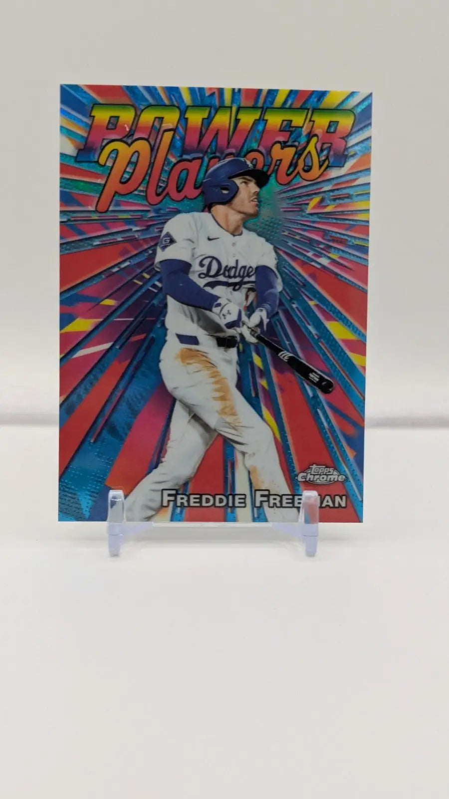 2025 Topps Chrome Update Freddie Freeman Power Players #PP40 Los Angeles Dodgers - Baseball Card Single