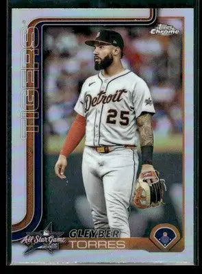 2025 Topps Chrome Update Gleyber Torres #ASGC-3 2025 All-Star Game Tigers