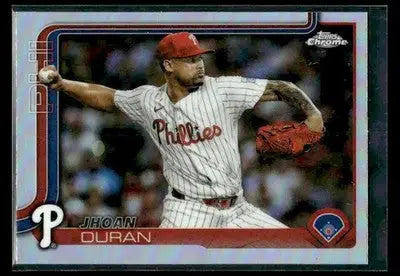 2025 Topps Chrome Update Jhoan Duran #USC120 Refractors Philadelphia Phillies