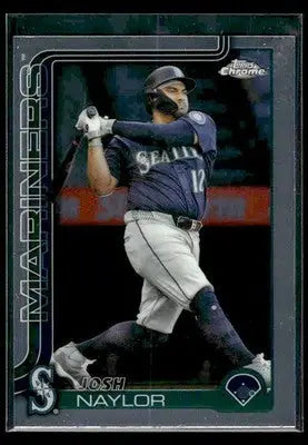 2025 Topps Chrome Update Josh Naylor #USC62 Seattle Mariners